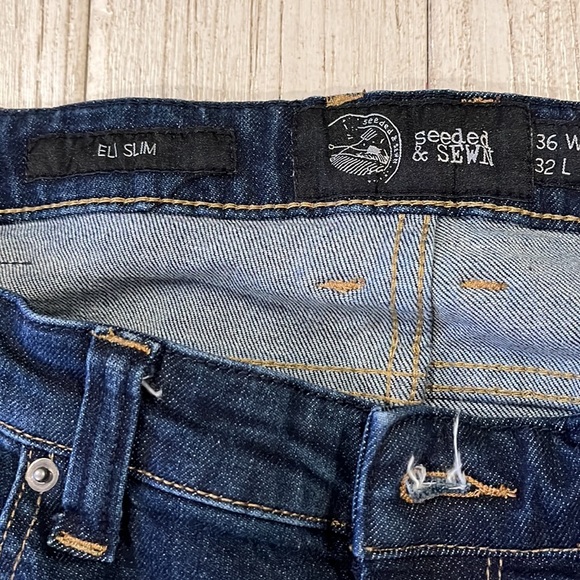 Seeded & Sewn Eli Slim fit jeans Scheels brand. - Picture 2 of 3
